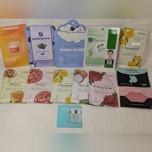 Skincare and Skin Mask Set